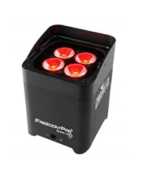 Available For Rent in London Chauvet Freedom Par Quad 4 IP outdoor battery powered LED uplighter